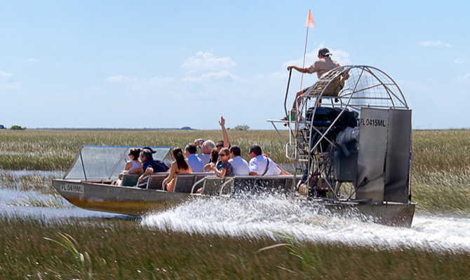 Exciting Airboat Ride