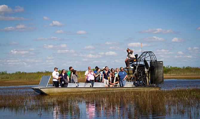 Exciting Airboat Ride